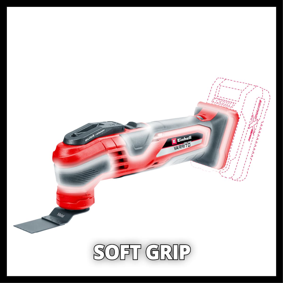 Einhell TE-MG 18 Li SOLO Accu Multitool VARRITO thumbnail 7