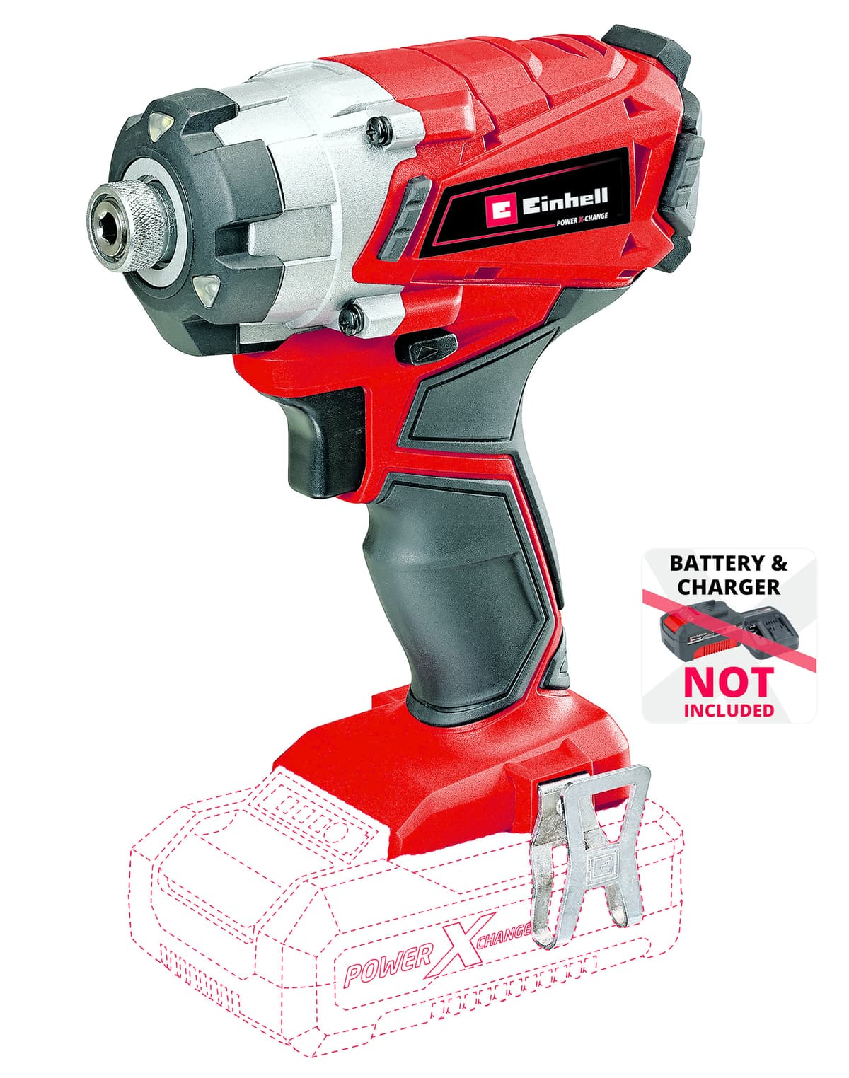 Einhell TE-CI 18/1 Li Accu slagschroevendraaier SOLO