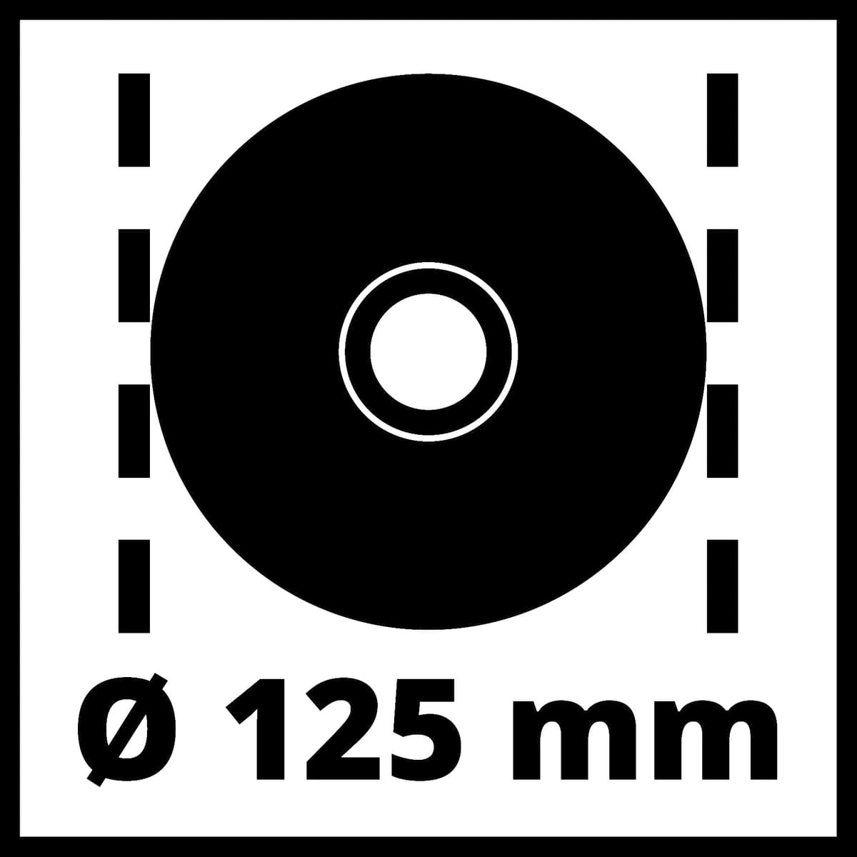 Einhell Haakse slijper TC-AG 125/850 thumbnail 6