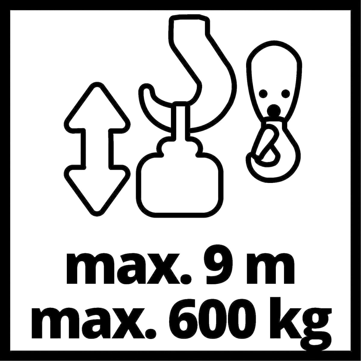 Einhell kabeltakel TC-EH 600 thumbnail 3