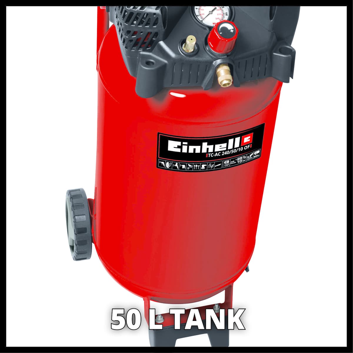 Einhell TH-AC 240/50/10 OF Compressor thumbnail 4