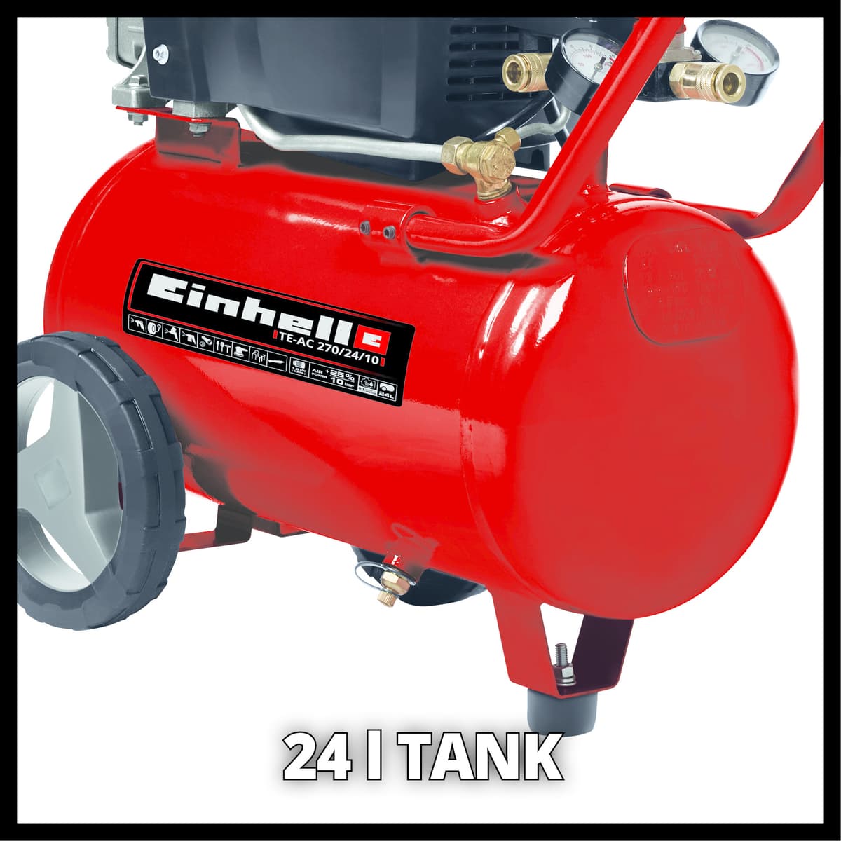 Einhell TE-AC 270/24/10 Compressor thumbnail 4