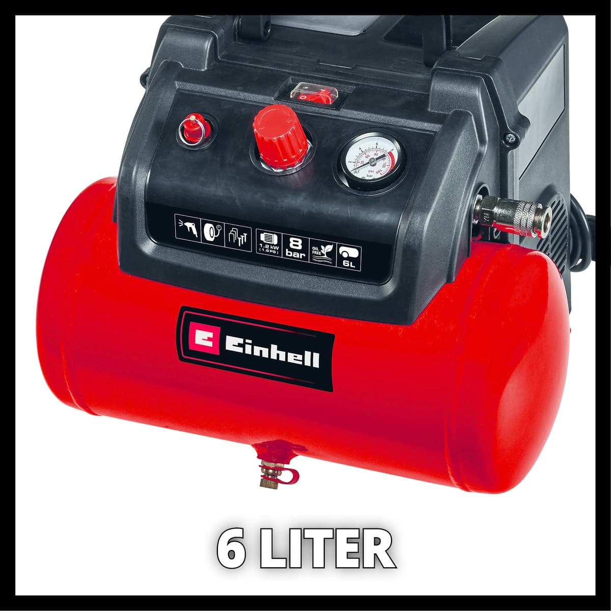 Einhell Compressor TC-AC 190/6/8 OF SET thumbnail 4