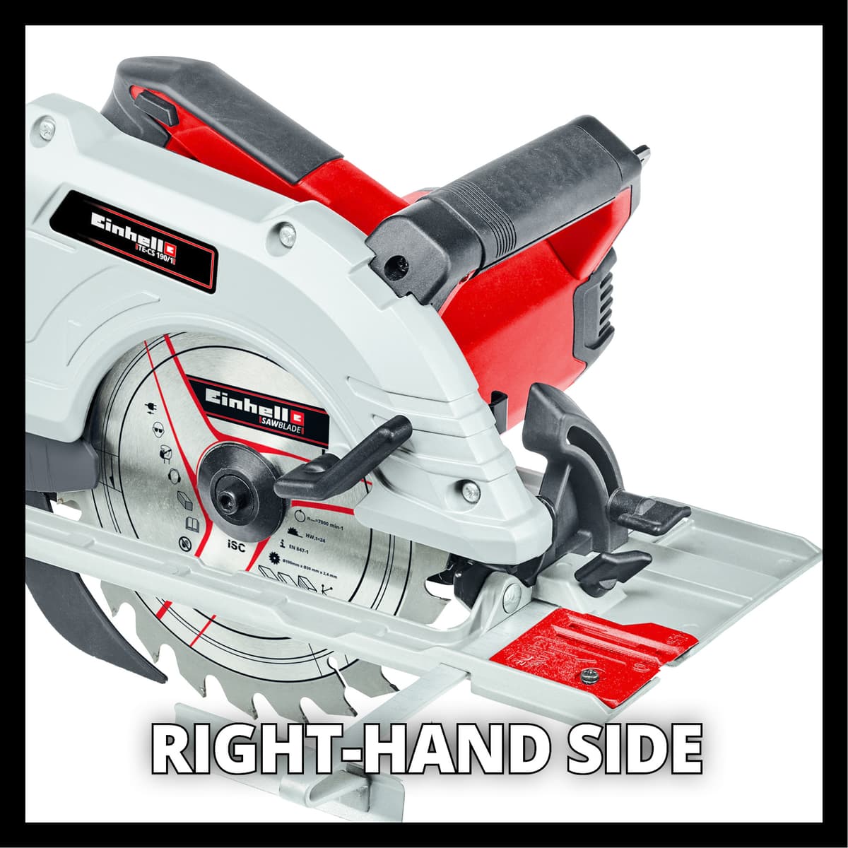 Einhell TE-CS 190/1 handcirkelzaag thumbnail 4
