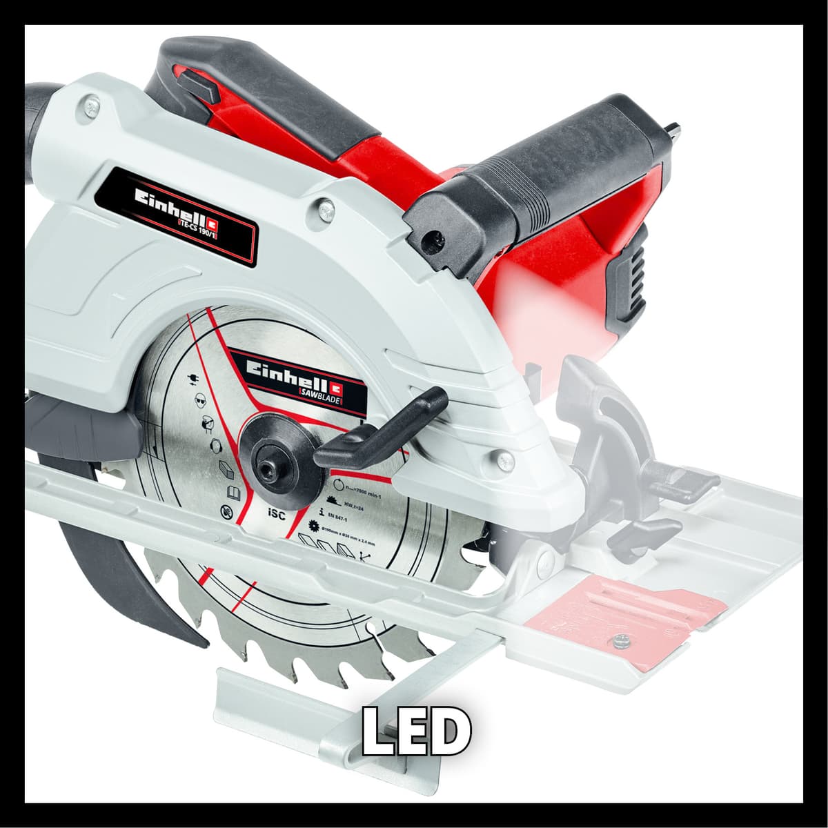 Einhell TE-CS 190/1 handcirkelzaag thumbnail 5