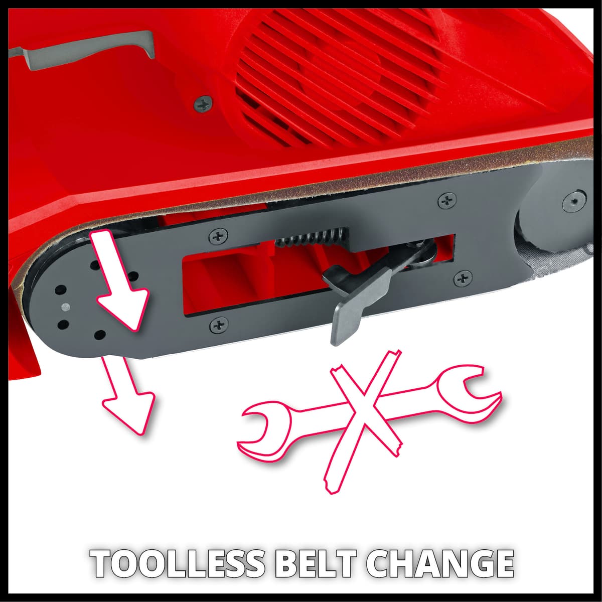 Einhell TC-BS 8038 bandschuurmachine thumbnail 3