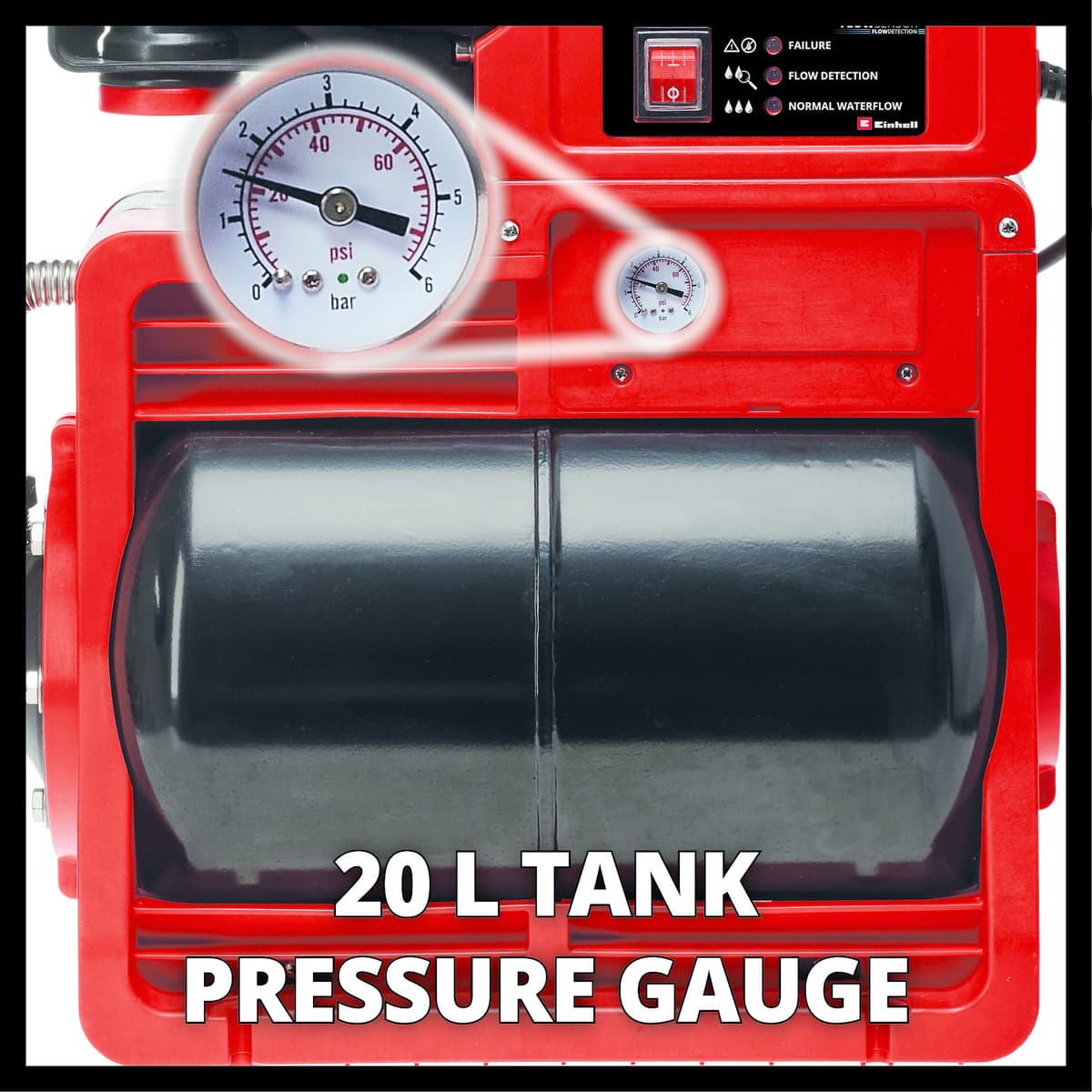 Einhell Hydrofoorpomp GE-WW 1246 N FS thumbnail 9