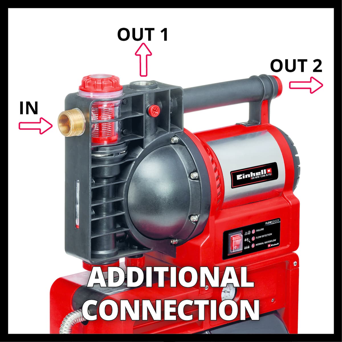 Einhell Hydrofoorpomp GE-WW 1246 N FS thumbnail 10