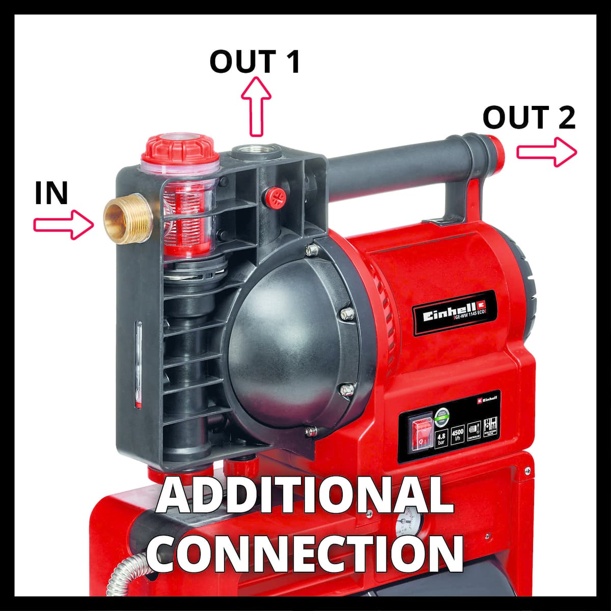 Einhell Hydrofoorpomp GE-WW 1145 ECO thumbnail 6