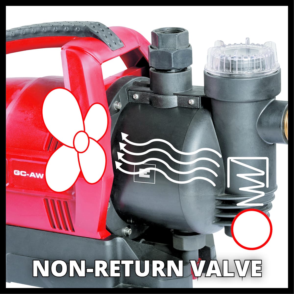 Einhell GC-AW 6333 Automatische Hydrofoorpomp thumbnail 5