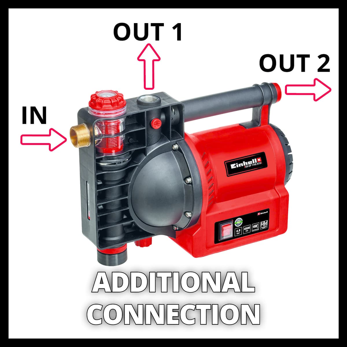 Einhell GE-GP 1145 ECO Tuinpomp thumbnail 10