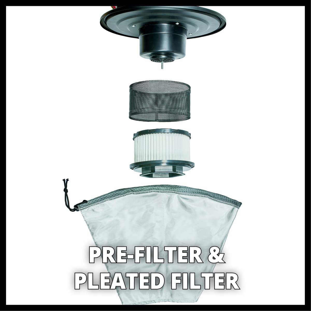 Einhell TC-AV 1718 D Aszuiger– 18L – 170 mbar – Inclusief Blaasfunctie thumbnail 6