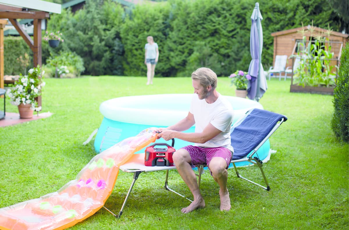 Einhell PRESSITO 18/21 Accu Compressor– 18V – Hoge&Lage Druk– Zonder Accu thumbnail 11