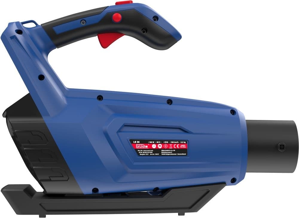 Güde LB36-302-30 Accu Bladblazer Kit – 36V – 160 km/h – Inclusief 2x 3,0 Ah Accu + Duolader thumbnail 5