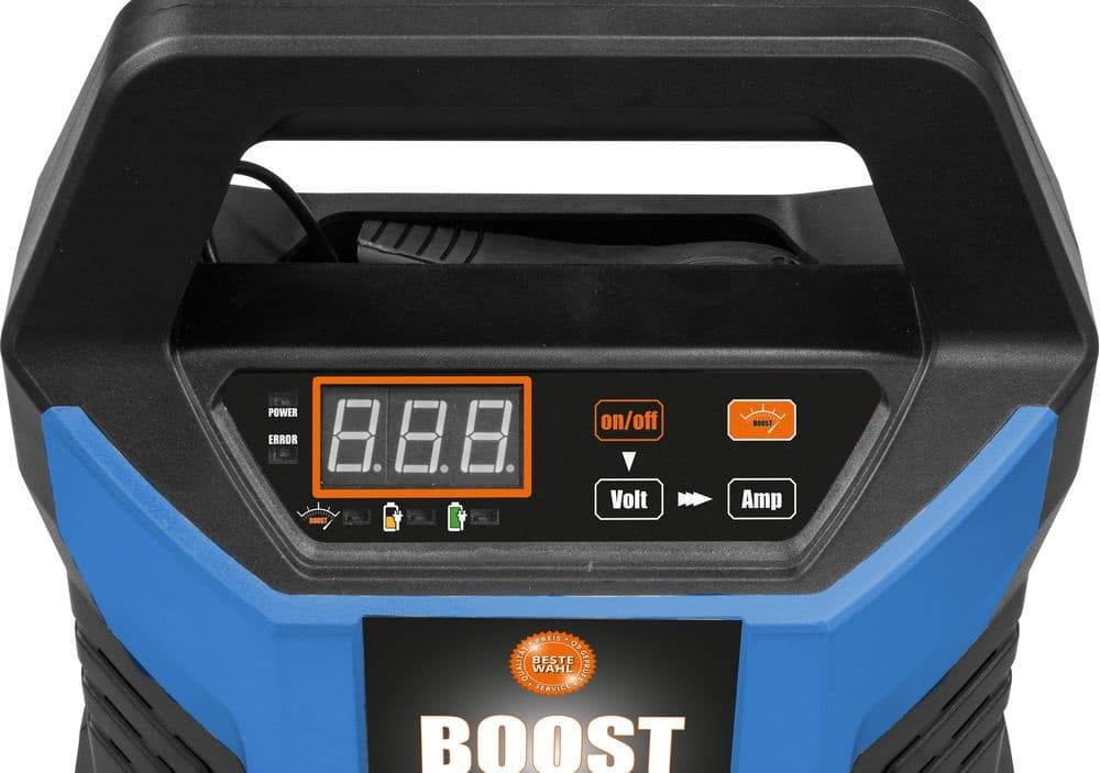 Güde GAB 12V Acculader 2-400 Ah + Boost – Inverter – 6-Staps – Druppelladen thumbnail 2