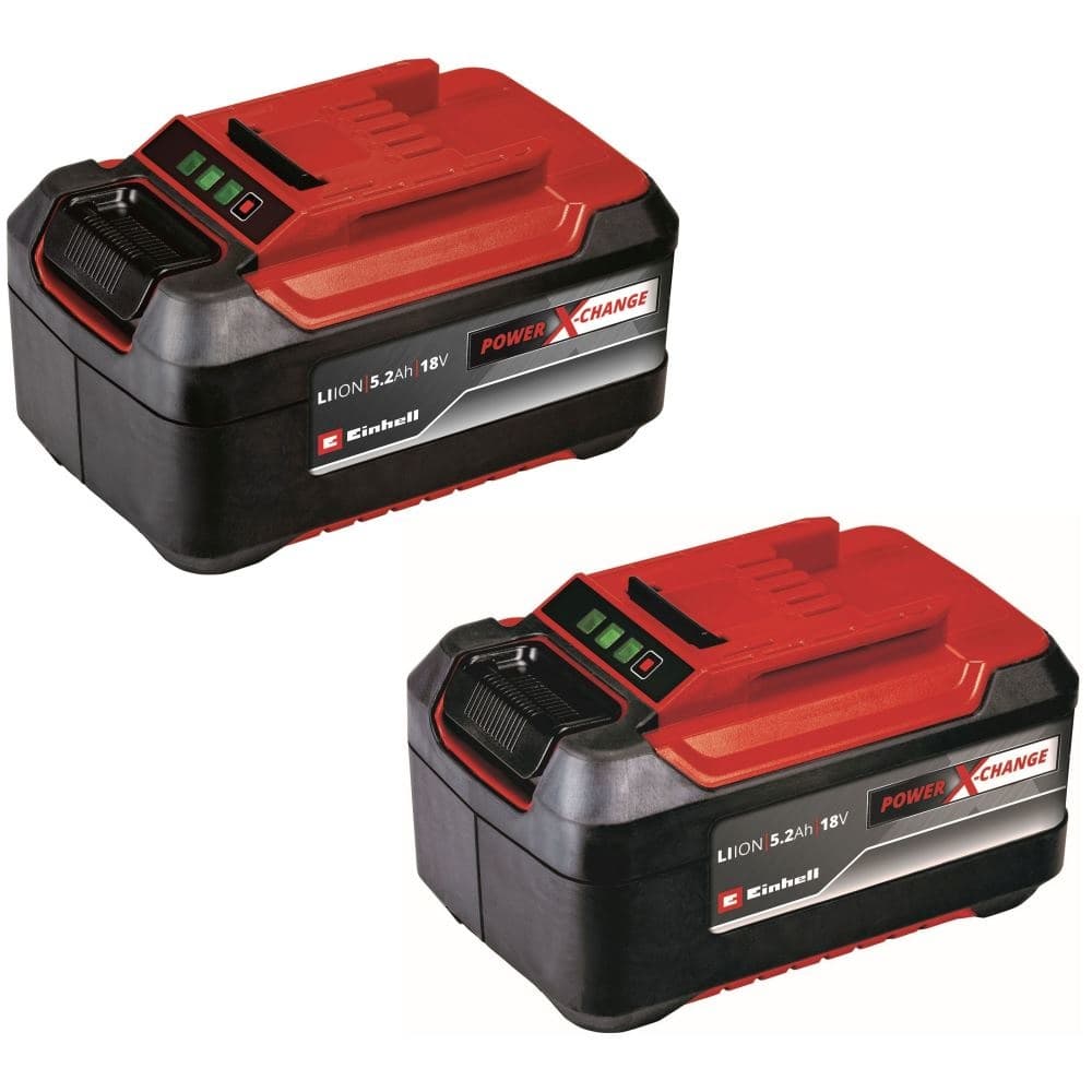 Einhell Power-X-Change 18v 5,2Ah Li-Ion Plus Accu DUO