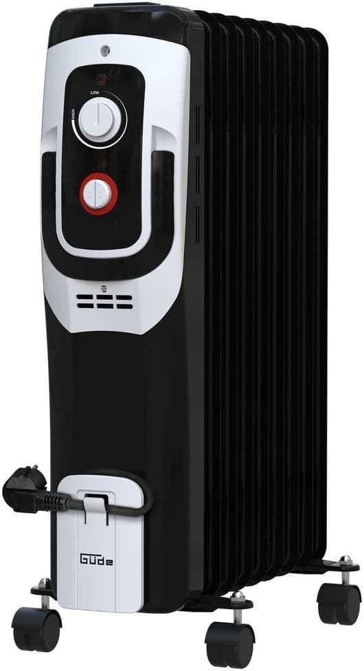 Güde Elektrische Olieradiator OR 2000-9 – 2000W – 9 Ribben – 3 Warmtestanden