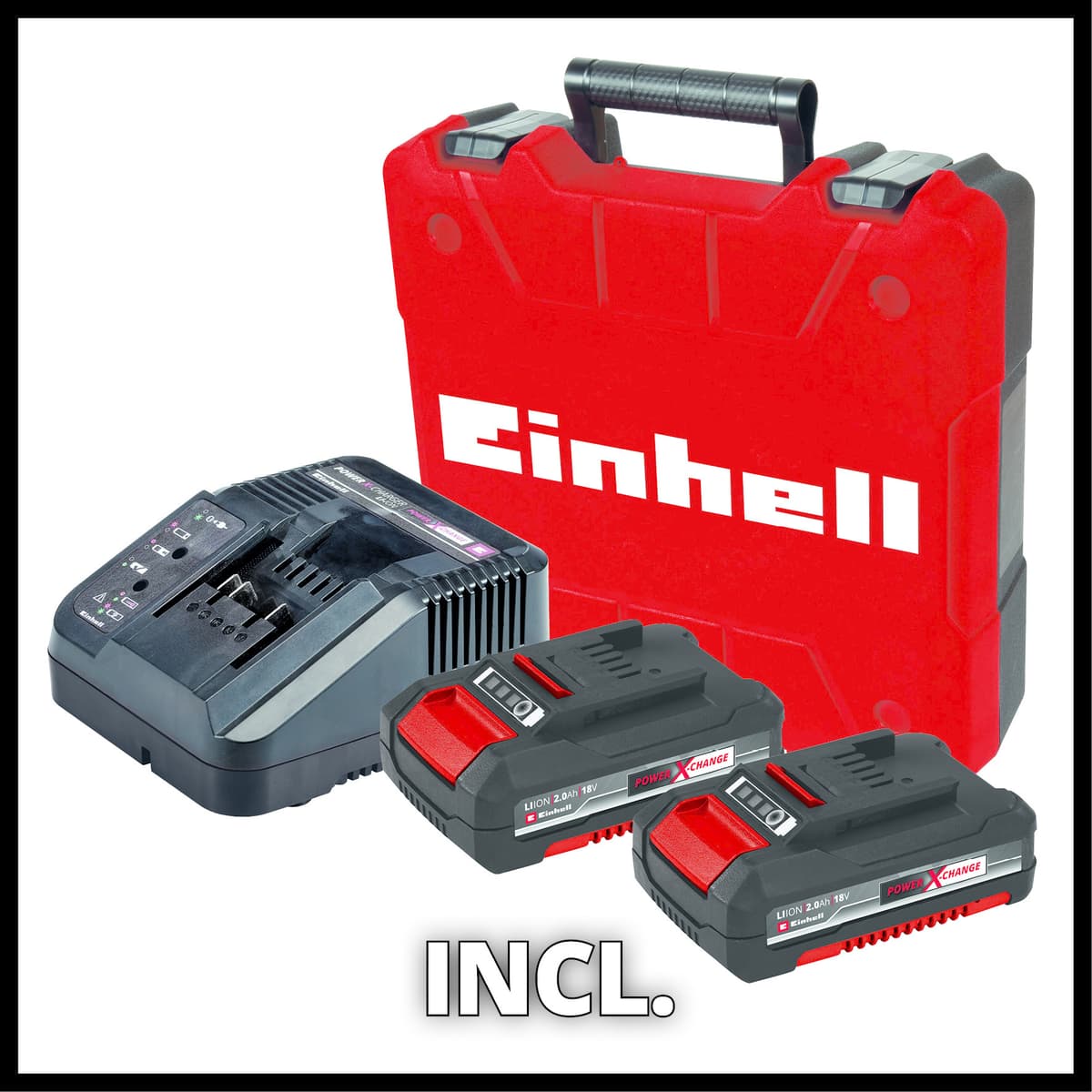 Einhell TP-CD 18/60 Li-i BL Kit Accu klopboor-/Schroefmachine + Bitset thumbnail 8