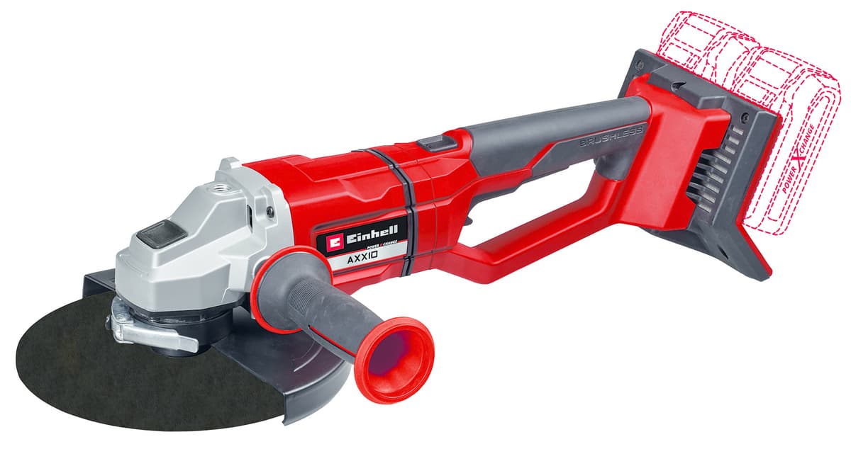 Einhell AXXIO 36/230 Q BL Li Solo Accu Haakse Slijper 230mm thumbnail 2