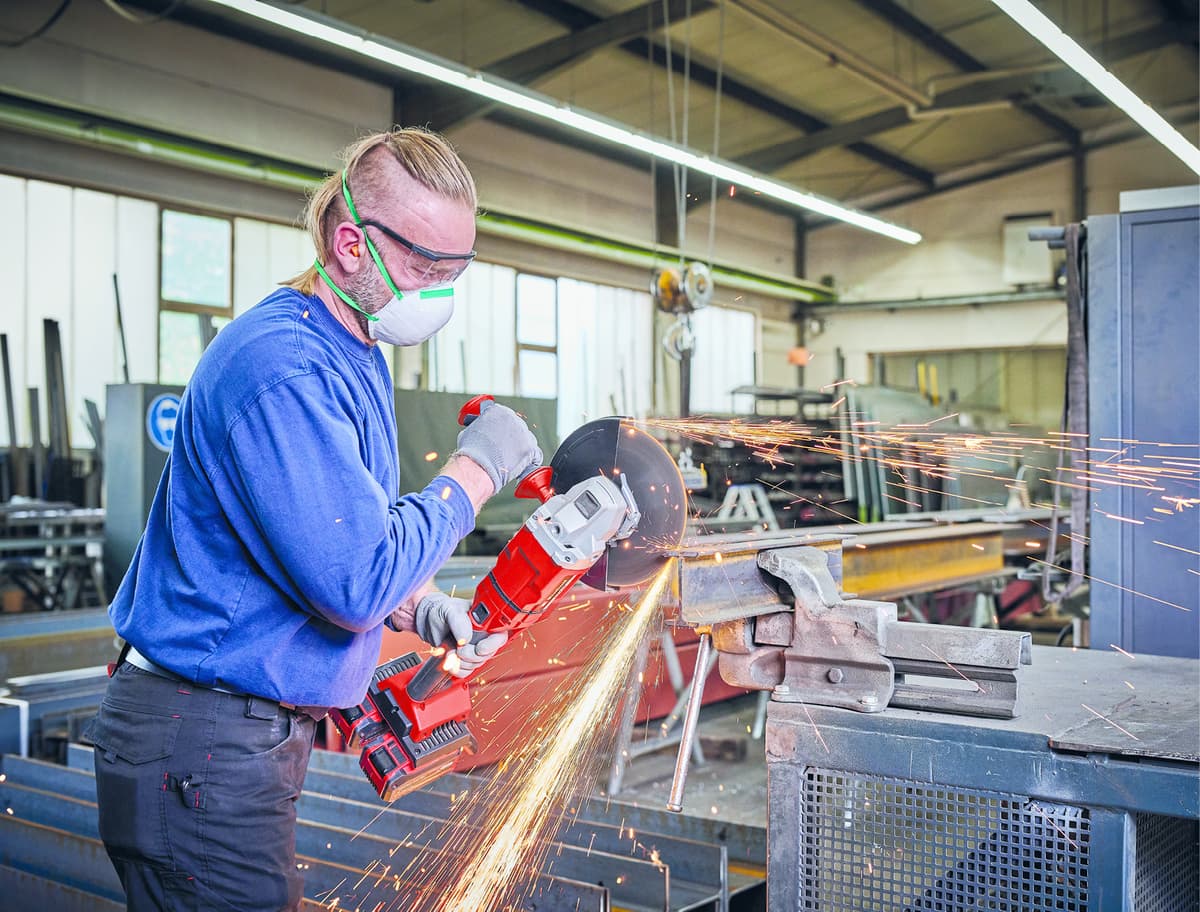 Einhell AXXIO 36/230 Q BL Li Solo Accu Haakse Slijper 230mm thumbnail 9