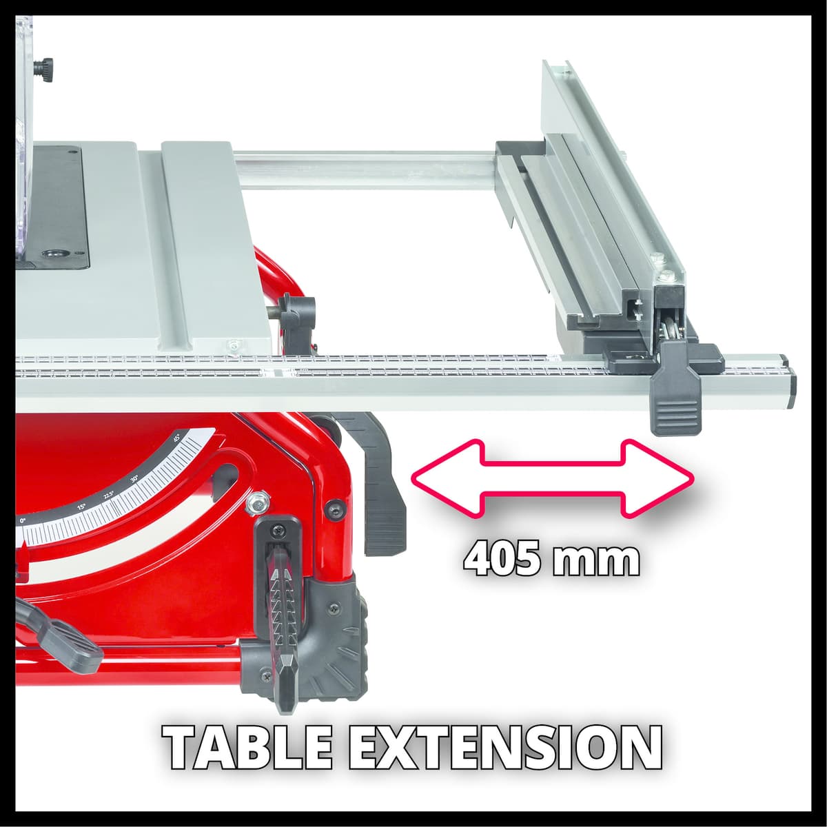 Einhell TE-TS 254 T Zaagtafel - 1800 Watt thumbnail 3