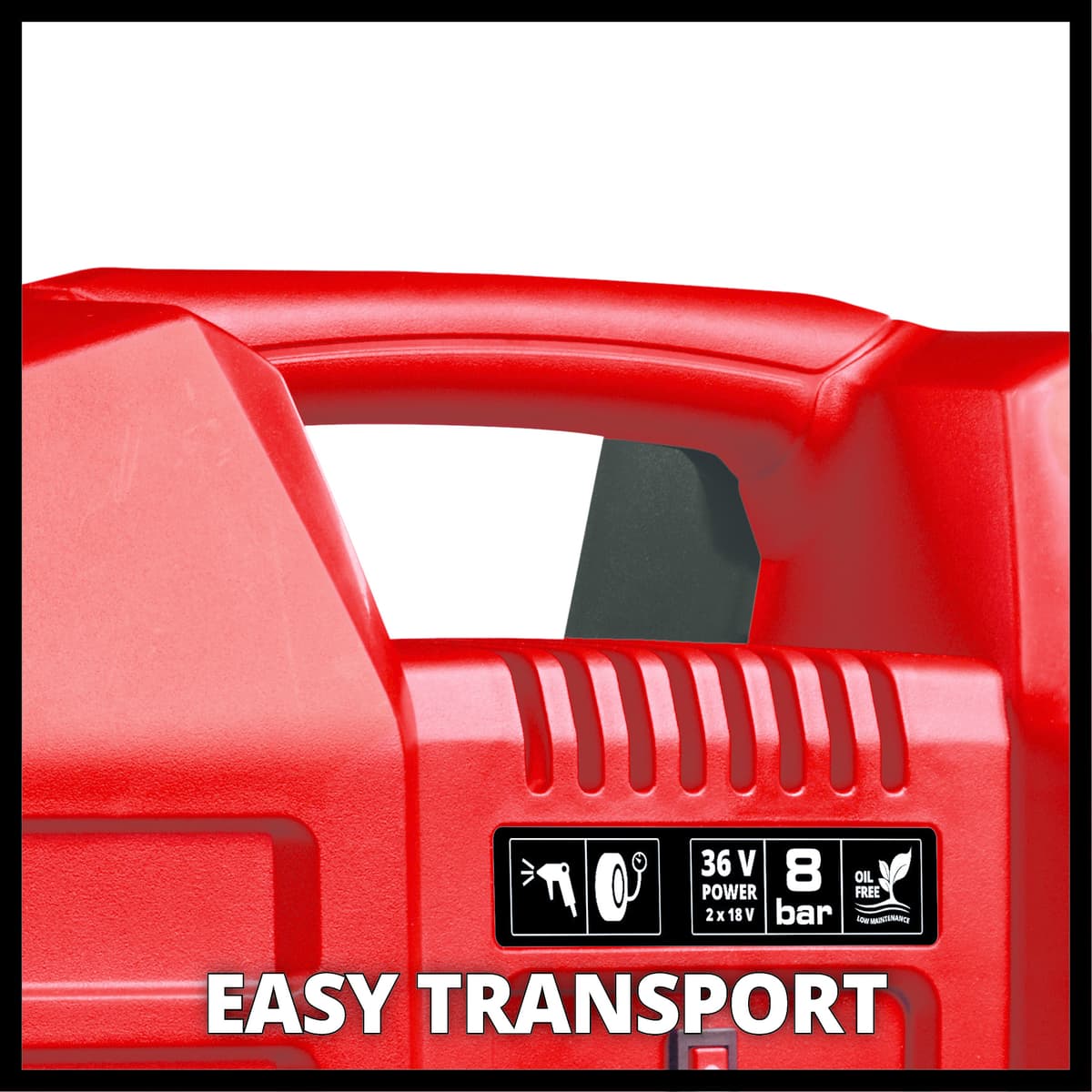 Einhell TE-AC 36/8 Li OF Set Solo Accu Compressor 36V thumbnail 7