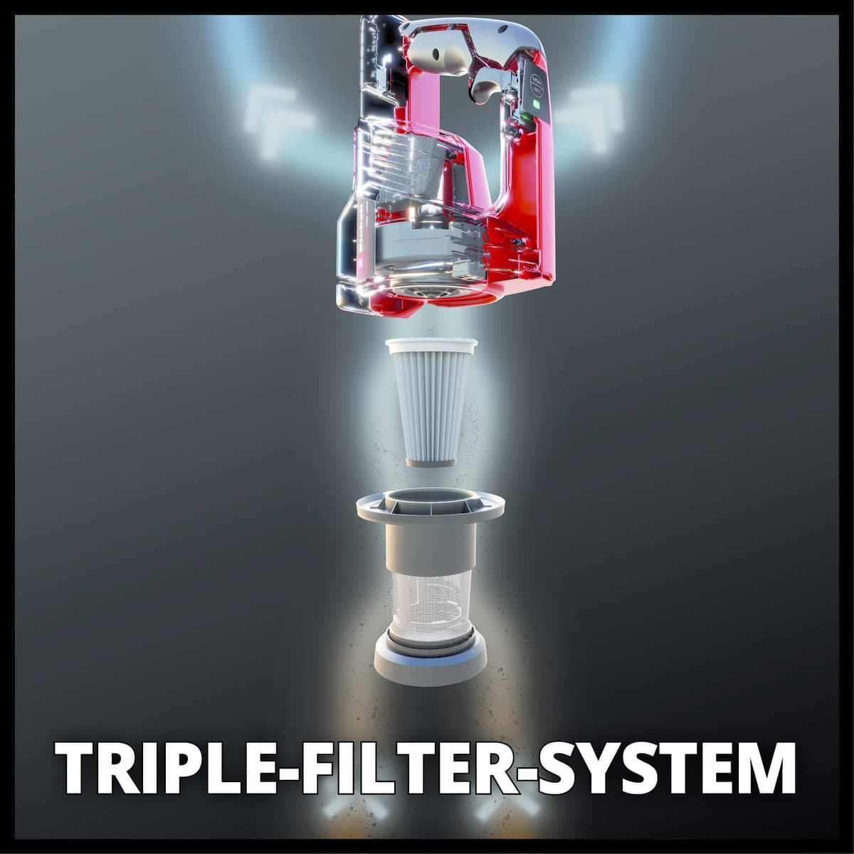 Einhell TE-SV 18 Li Solo Accu Steelstofzuiger thumbnail 5