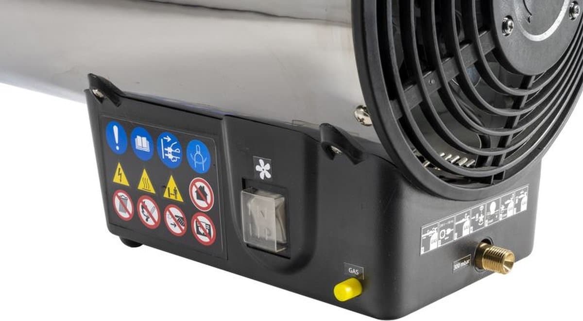 Güde Heteluchtkanon GGH 10 INOX - 10kW thumbnail 4