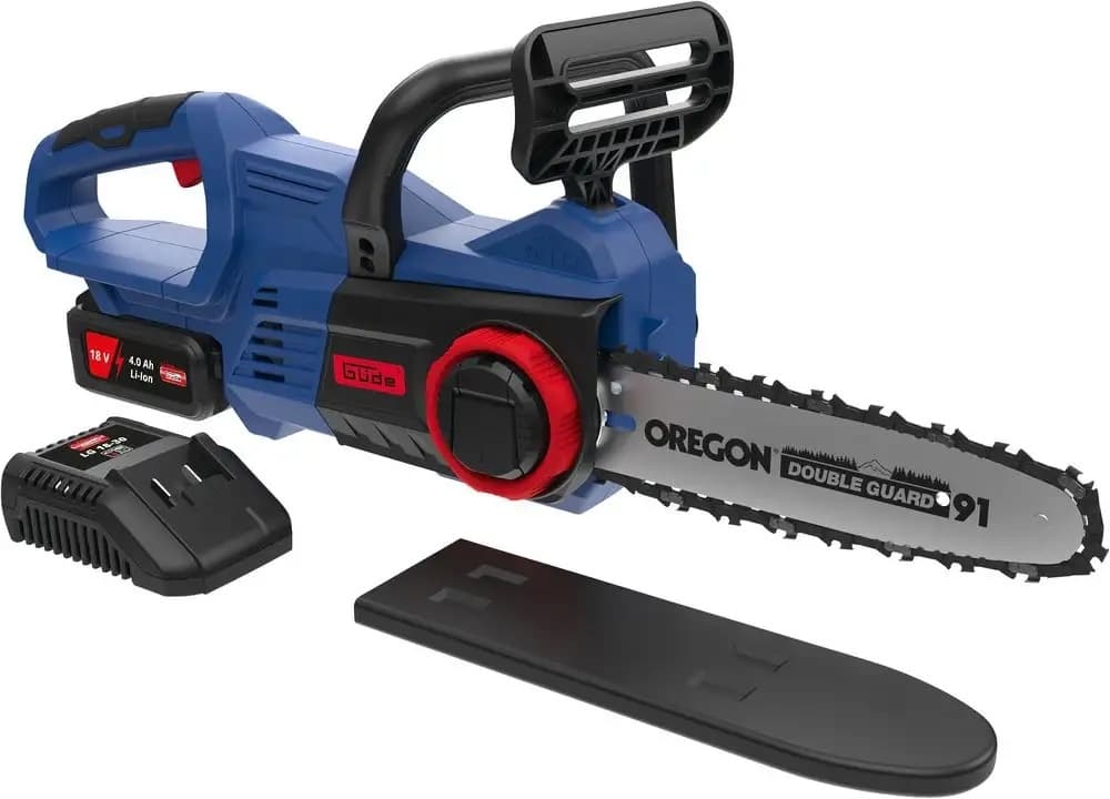 Güde Accu kettingzaag KS 18-401-30 Inclusief Accu&lader