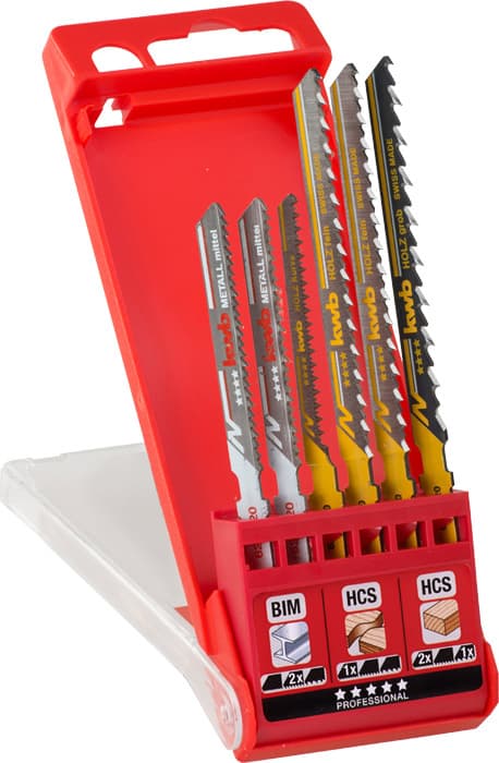 KWB decoupeerzaagset 6-delig