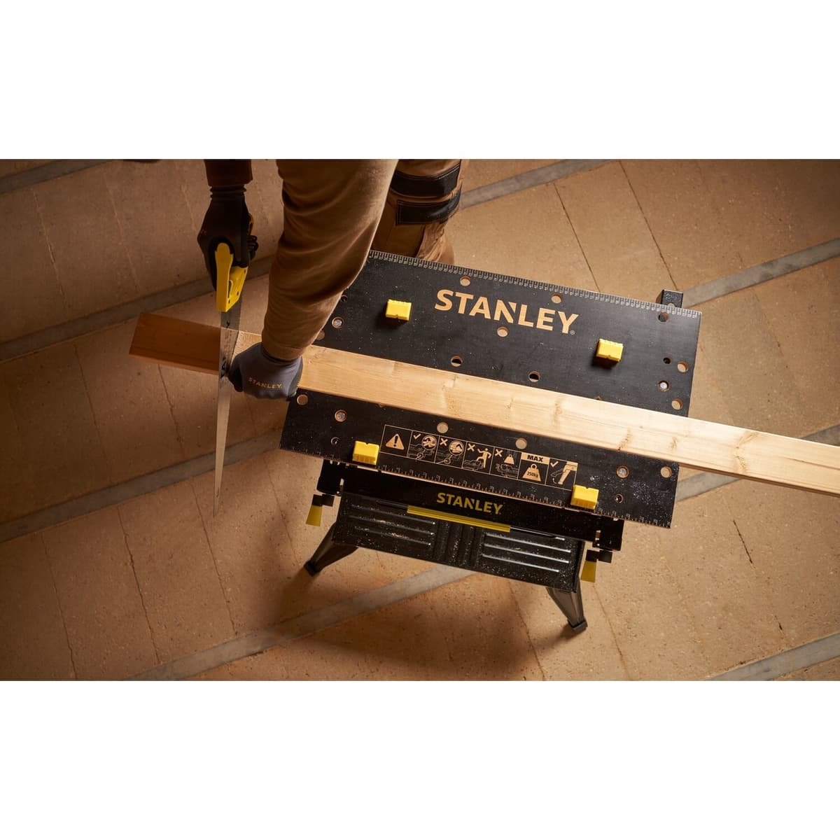 Stanley 2 in 1 Werkbank STST83800-1 - 250 kg thumbnail 9