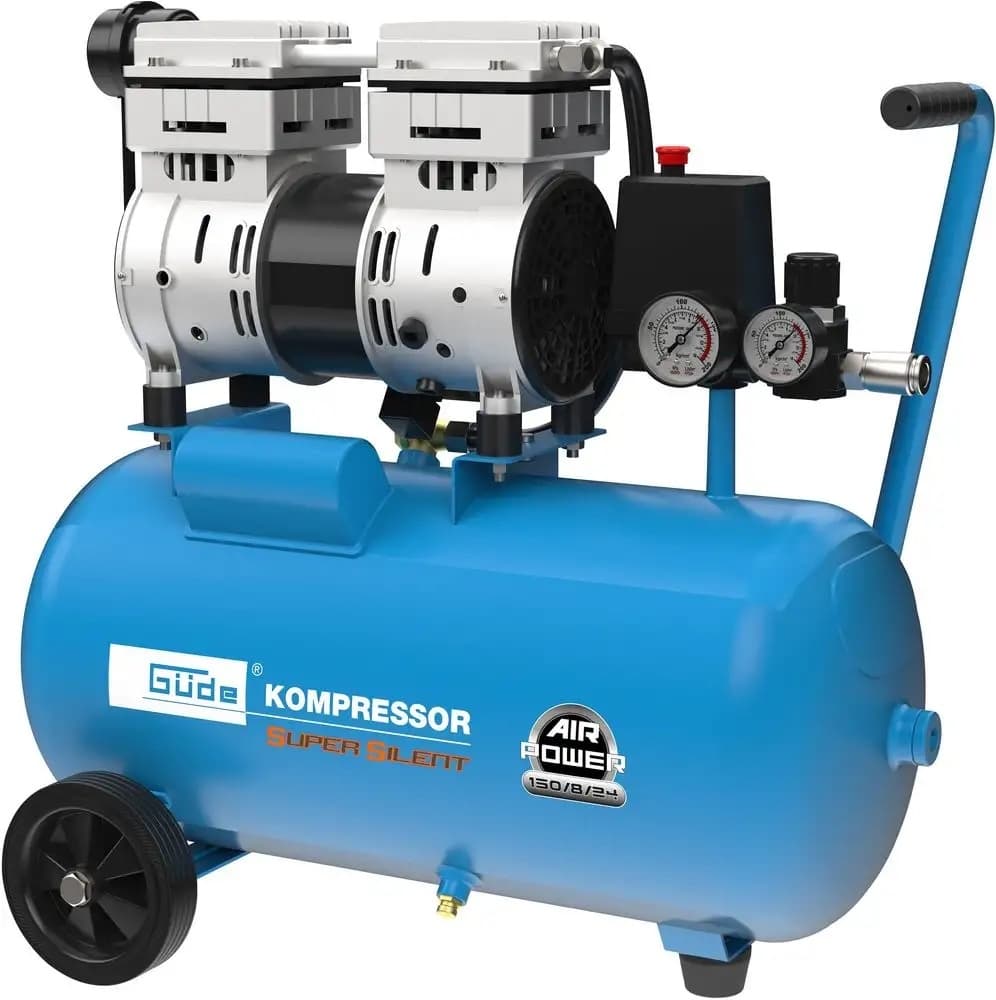 Güde Geluidsarme Compressor 150/8/24 SILENT - 24 Liter