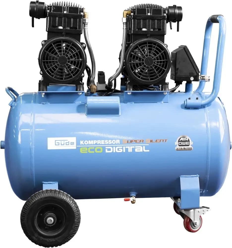 Güde Geluidsarme Compressor 375/8/100 ED-SILENT - 100 Liter thumbnail 5