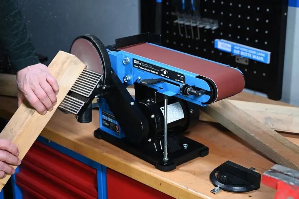 Güde GBTS 400 bandschuurmachine 350Watt thumbnail 5