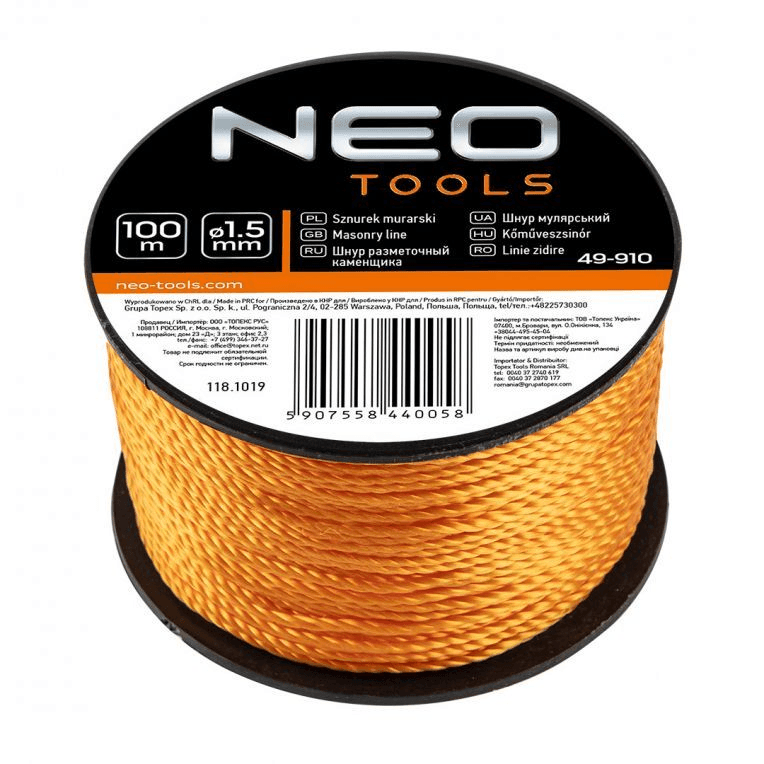 NEO Metseltouw 100M1 - 1,5mm