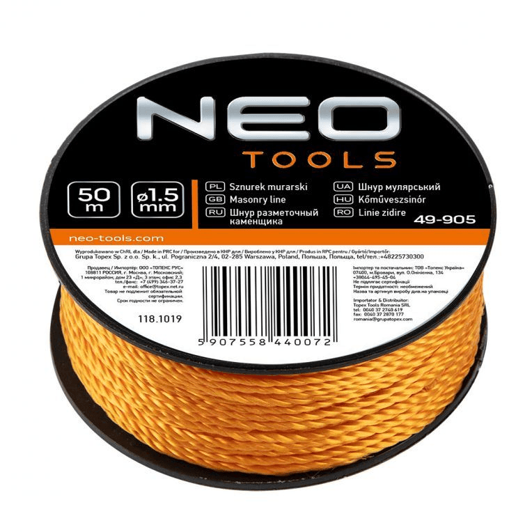 NEO Metseltouw 50M1 - 1,5mm