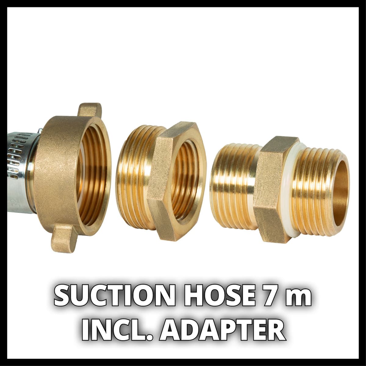 Einhell Zuigslang 7m messing thumbnail 4