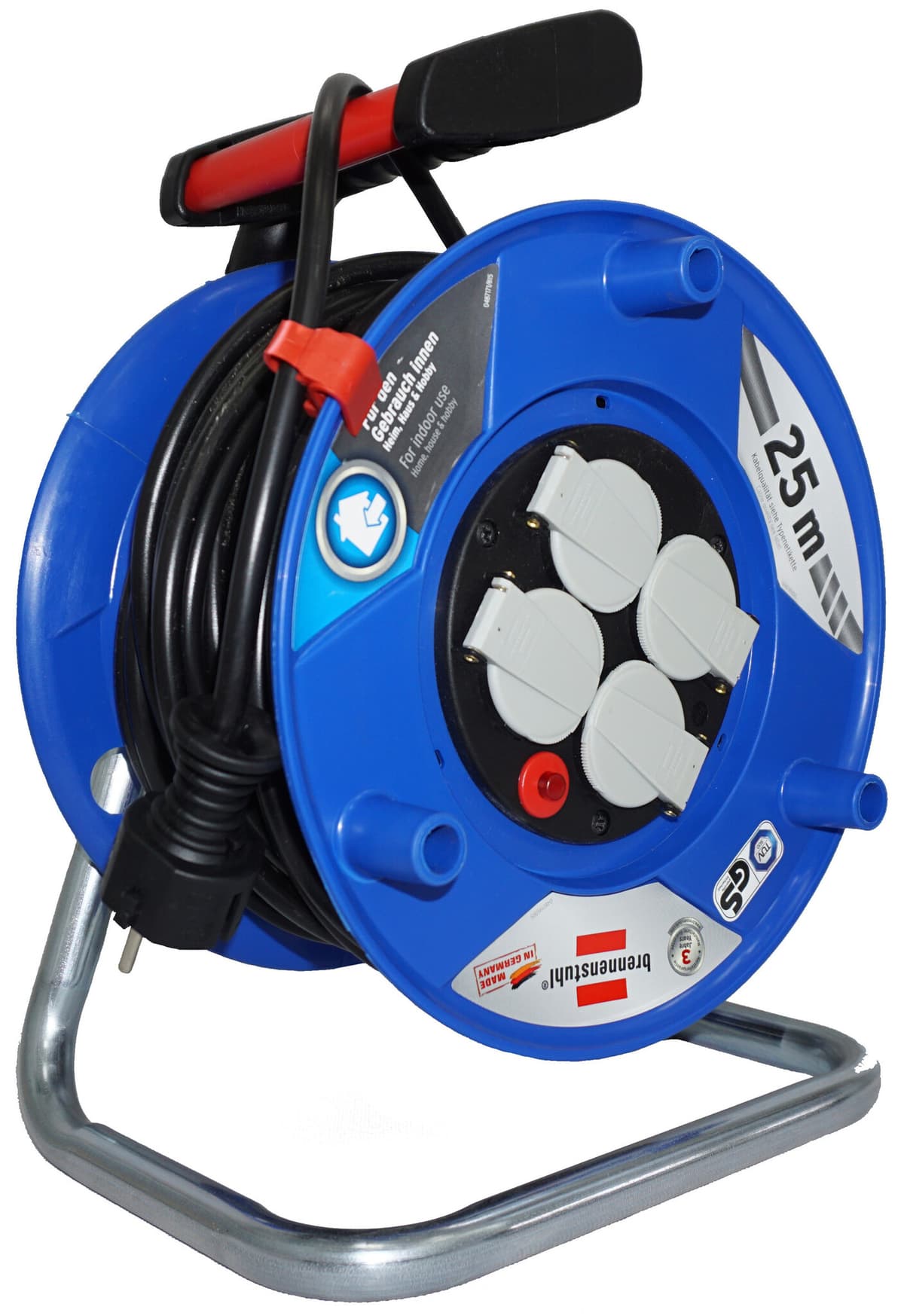 Brennenstuhl Kabelhaspel Garant 25M1 3G1,5 - H05VV-F thumbnail 7