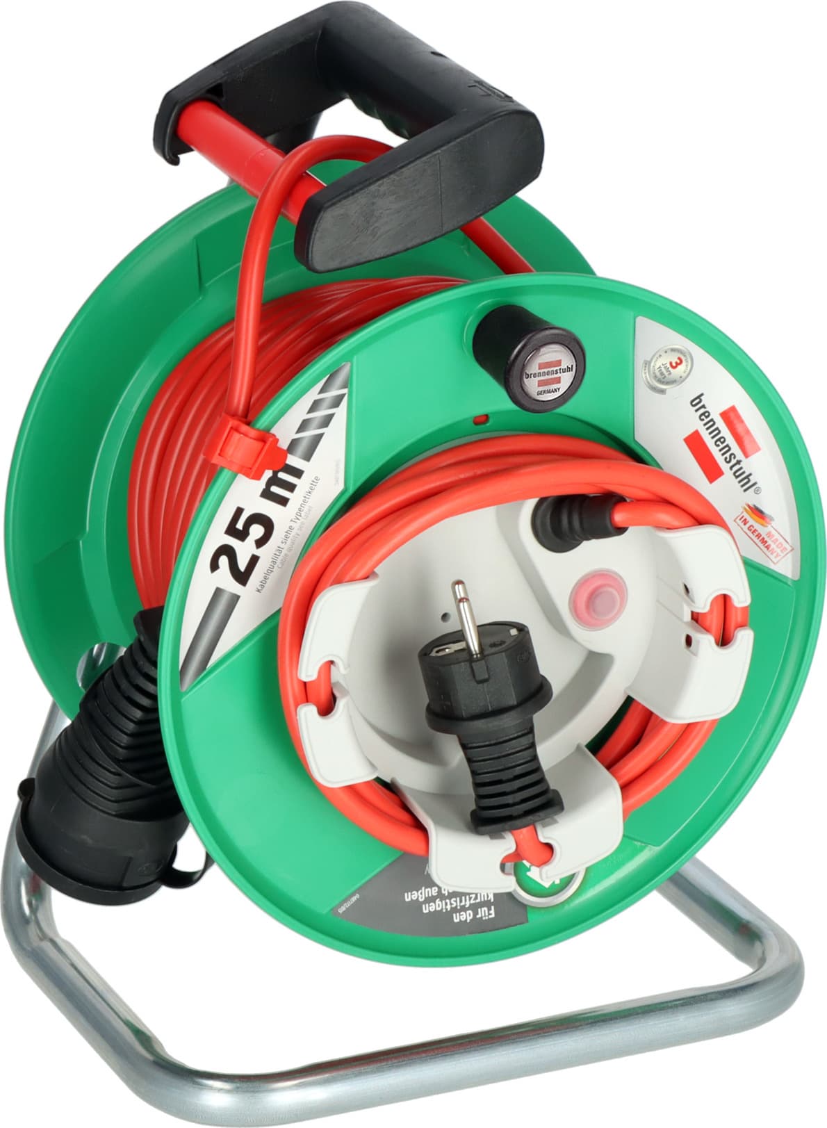 Brennenstuhl Kabelhaspel Garant 25M1 3G1,5 - H05VV-F  Tuinhaspel