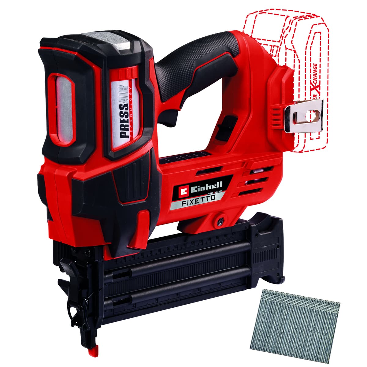 Einhell Accu Tacker  FIXETTO 18/50 N - Solo - Nagel/spijker tacker