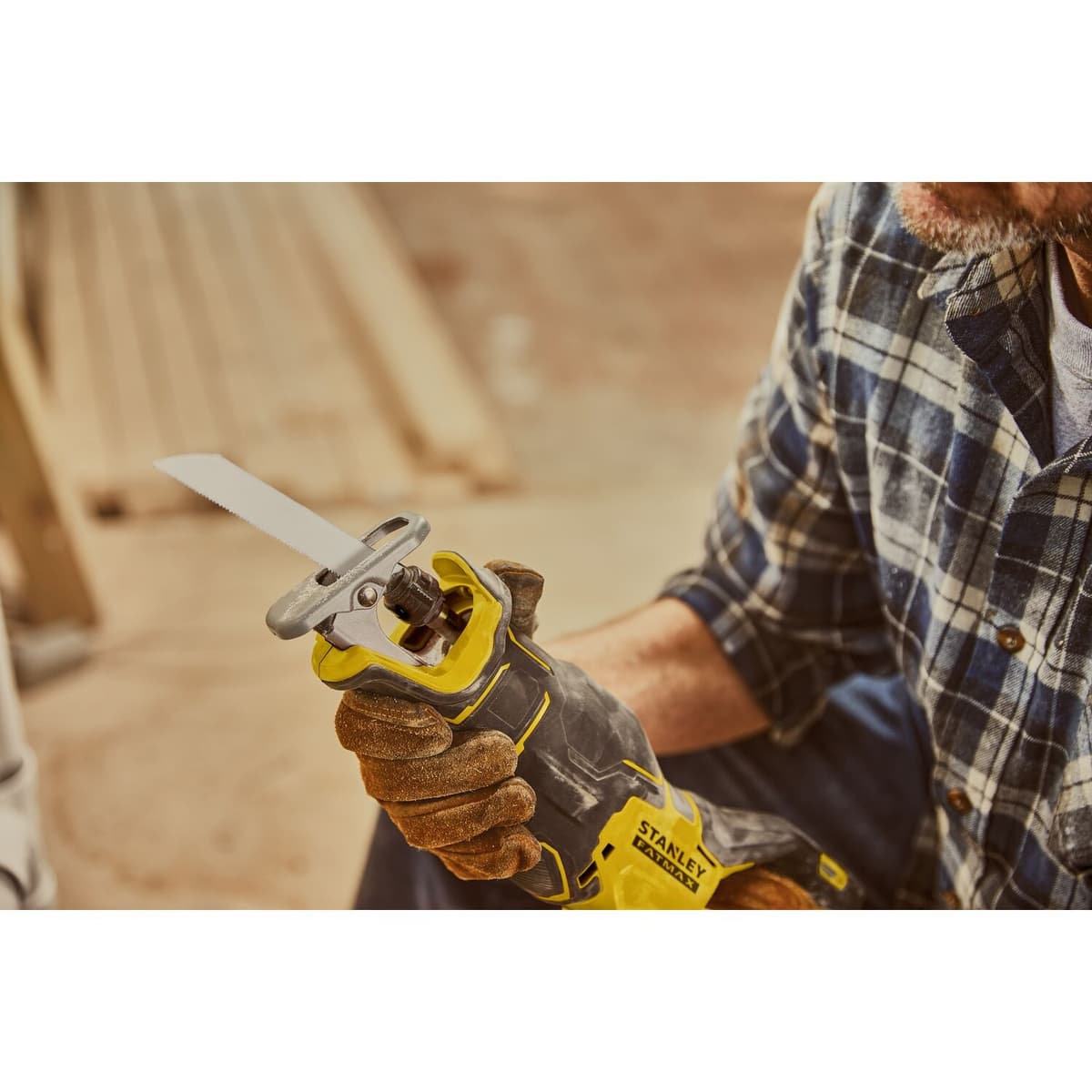 Stanley FatMax V20 18v SFMCS310B Brushless Reciprozaag thumbnail 7