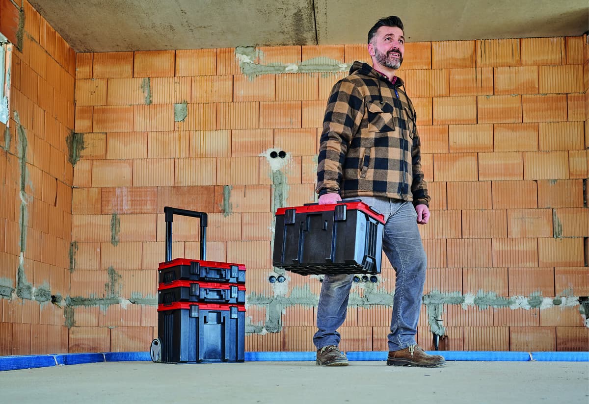 Einhell Systeemkoffer E-Case M - Incl. Inzetbak voor handgereedschap thumbnail 7