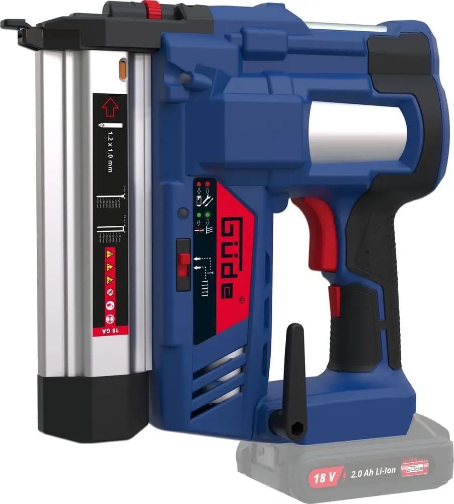 Güde Accu nietmachine en spijkerapparaat KN 18-0 - (zonder accu&lader)