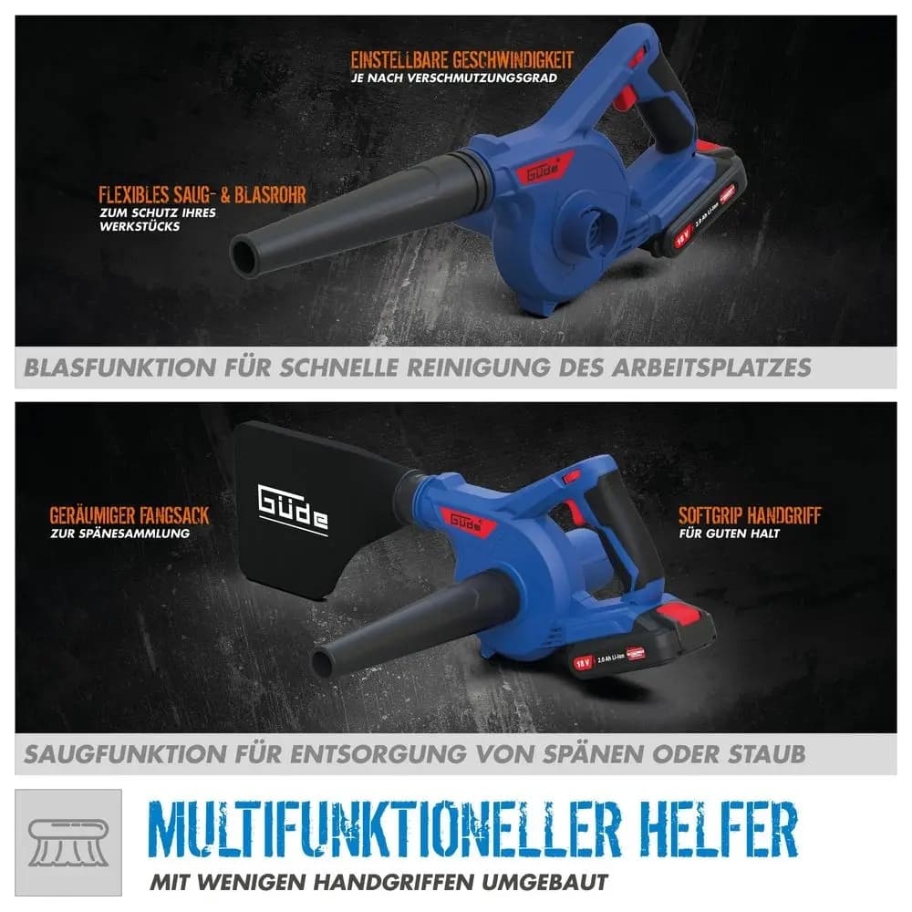 Güde Accu blazer&zuiger BUS 18-O thumbnail 5