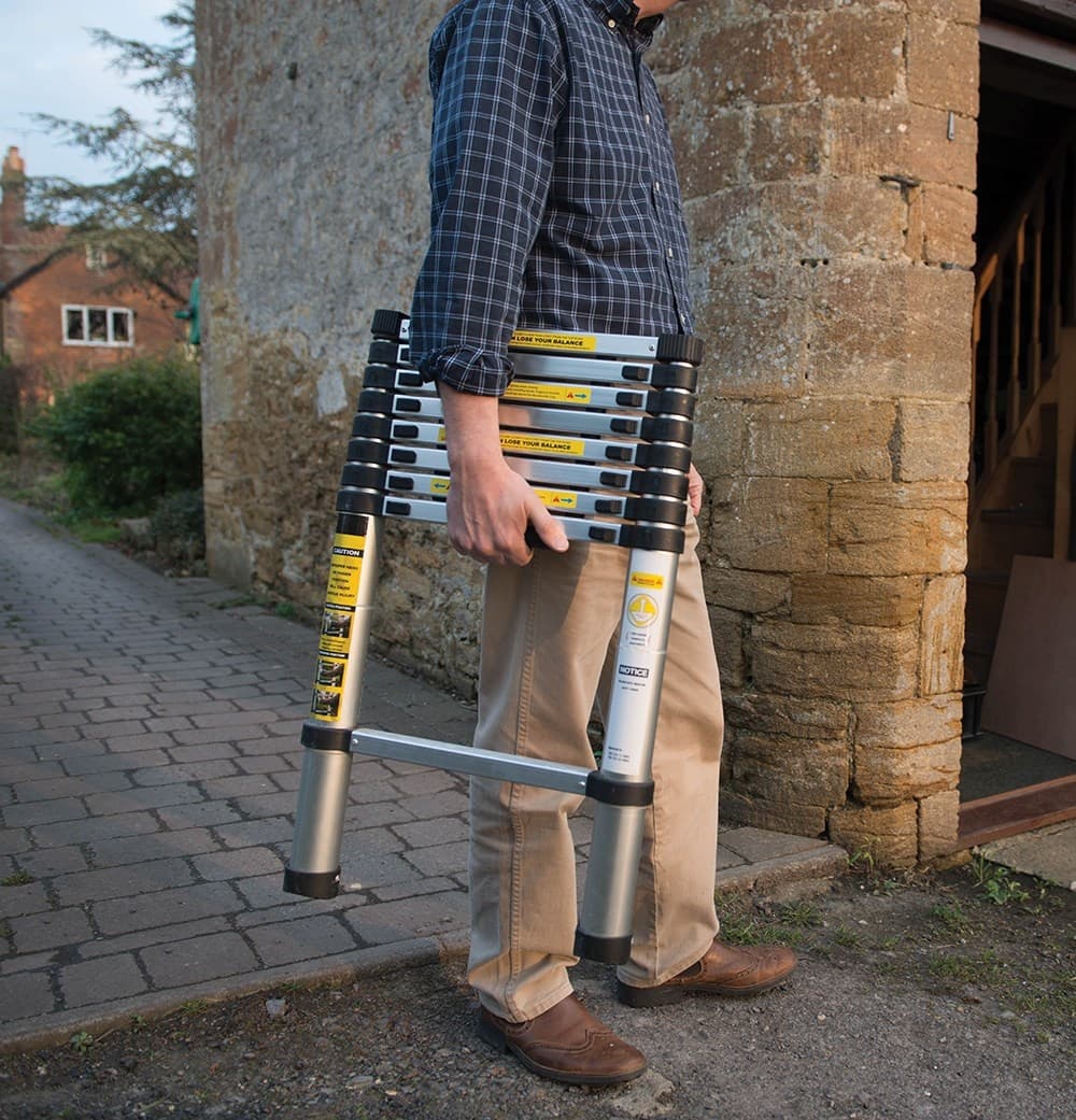 Silverline Telescopische ladder, 2,6 m1 thumbnail 3