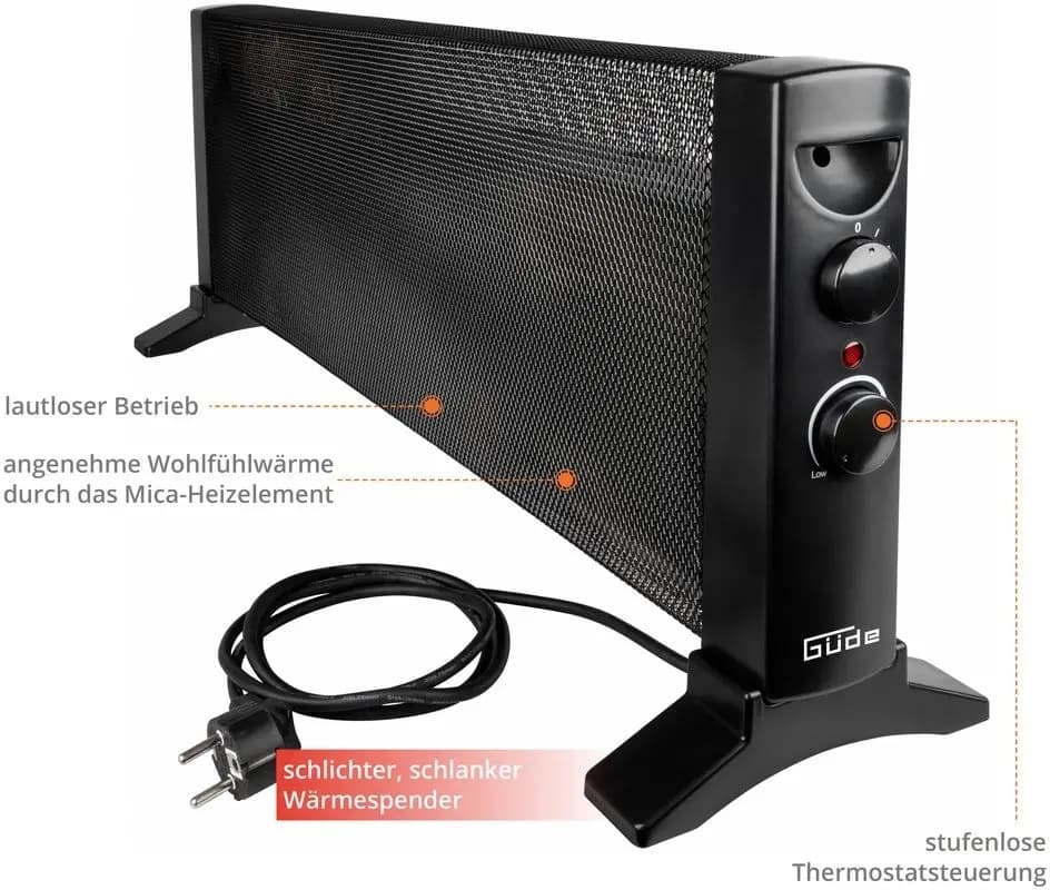 Güde Convectorverwarming GKH 1200 Mica thumbnail 7