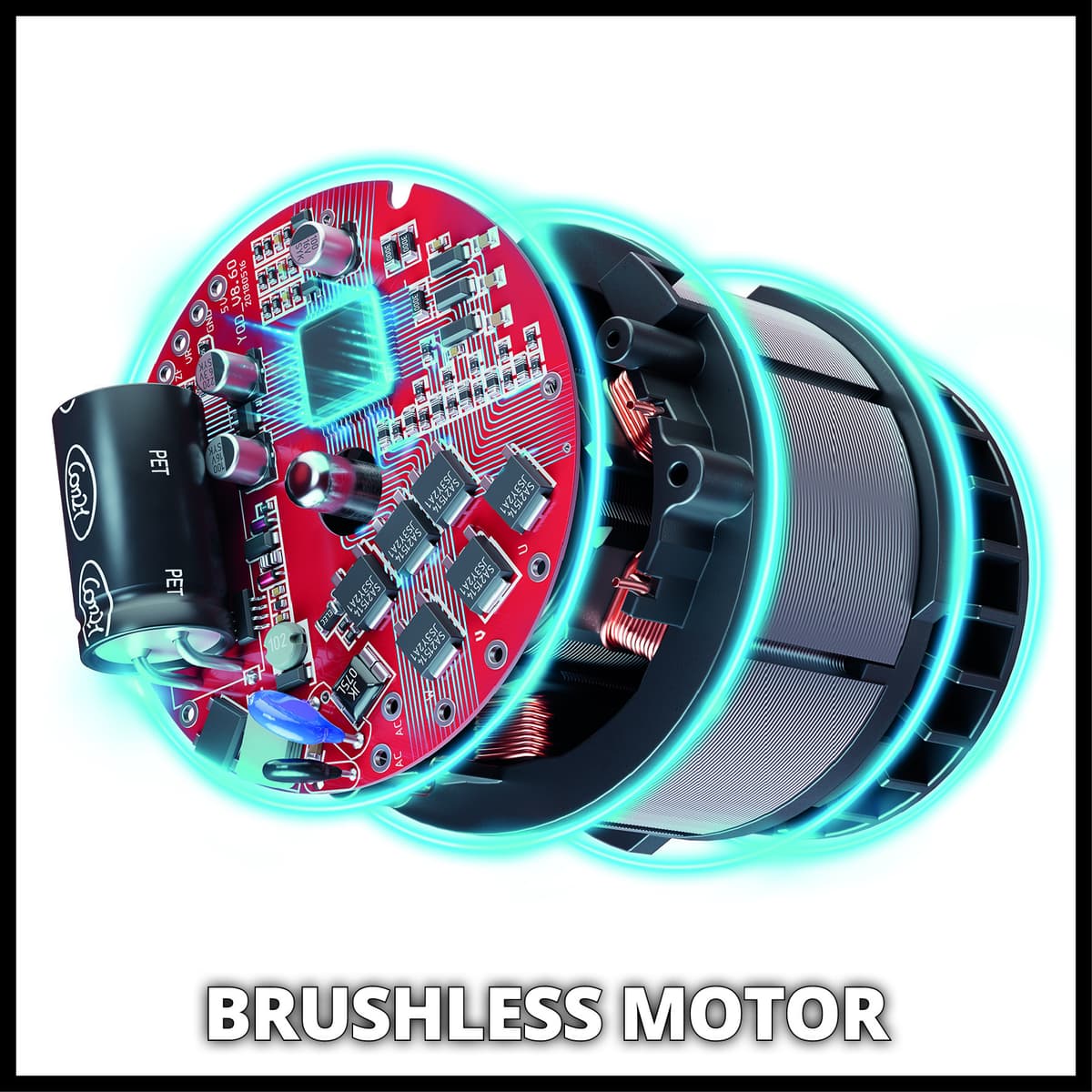 Einhell GE-PS 18/15 Li BL Solo - Accu Mini Kettingzaag thumbnail 3