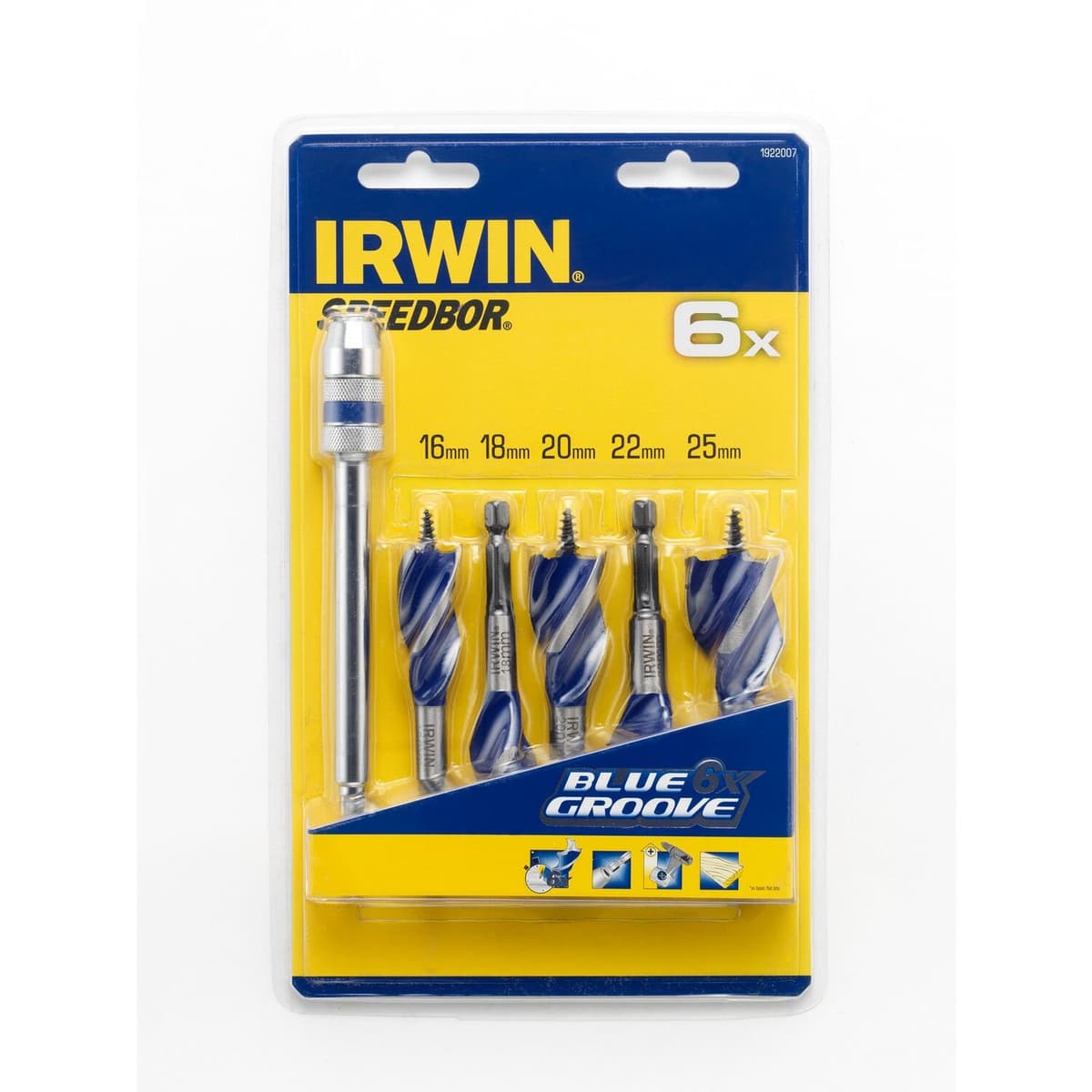 IRWIN Set IR Blue Groove 6X 5PCS, incl. Extension thumbnail 6