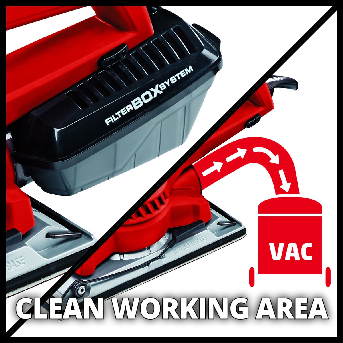 Einhell TE-OS 2520 E vlakschuurmachine 250 Watt thumbnail 6