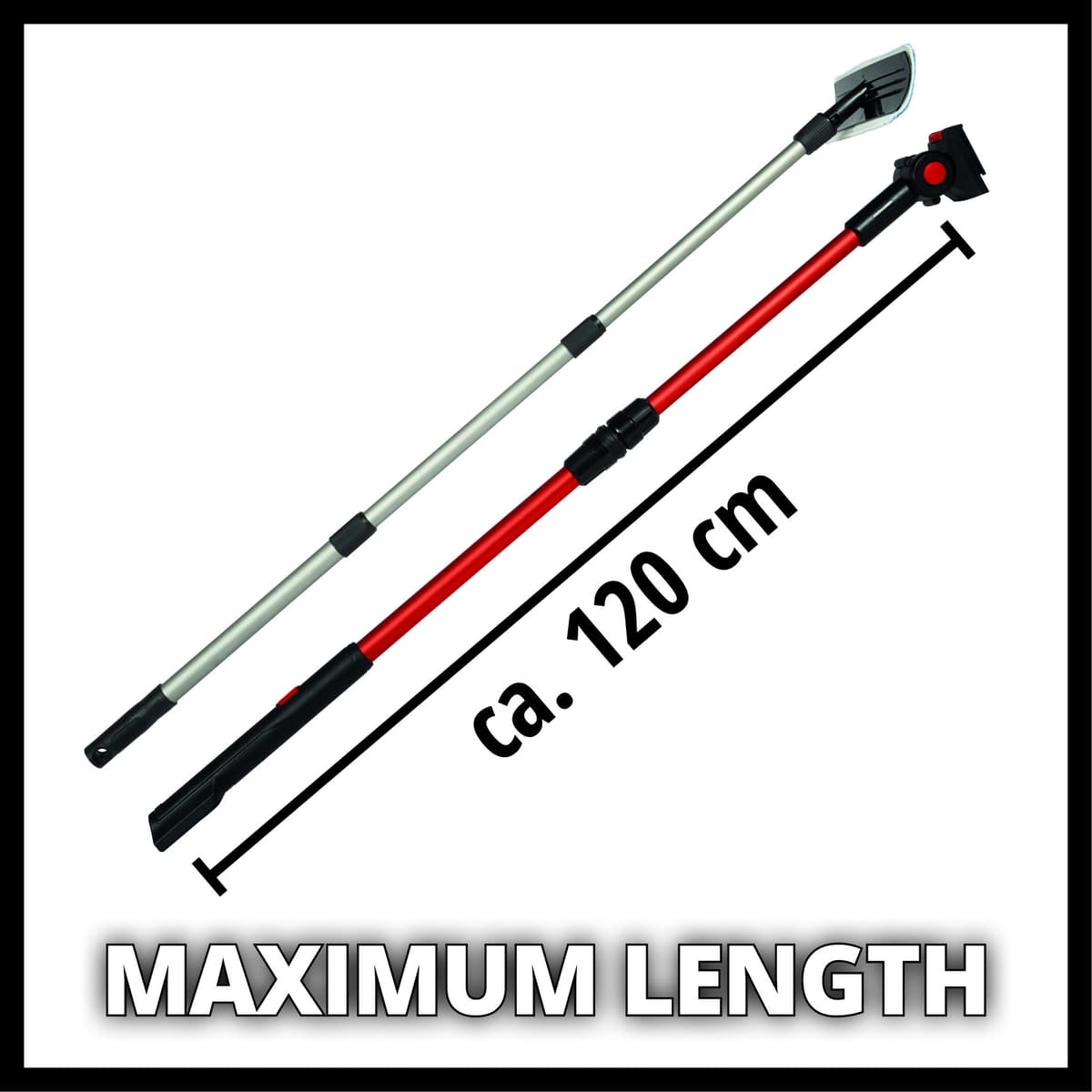 Einhell Telescopische geleidesteel - 2-delig - Geschikt voor BRILLIANTO thumbnail 8